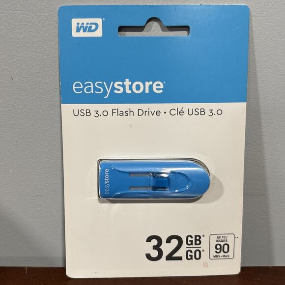 WD Western Digital Easystore USB 3.0 Flash Drive 32GB - Picture 1 of 3